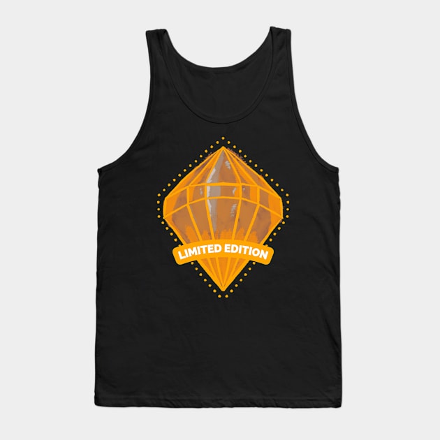 Limited Edition Cute Diamond Sparkly Perfect for Unique People Tank Top by nathalieaynie